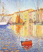 Paul Signac The Red Buoy USA oil painting artist